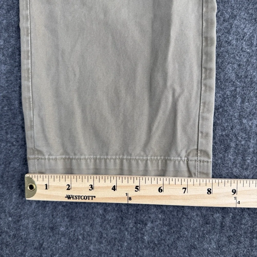 Banana Republic Aiden Chino Pants Men's 36x32 Khaki Tan 100% Cotton
